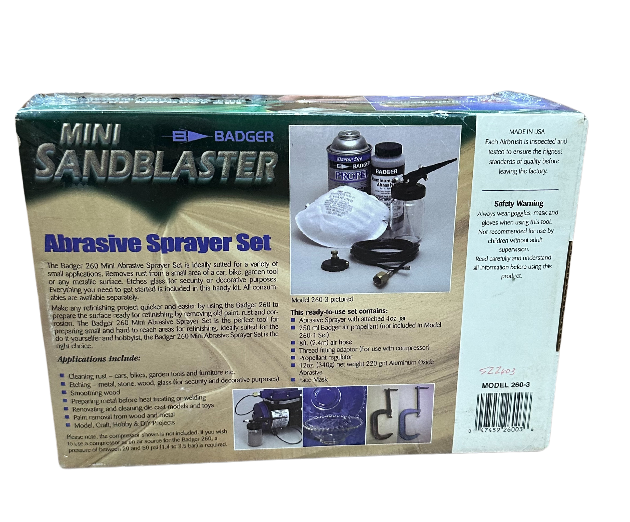 Badger Mini Sandblaster Abrasive Sprayer Set – Dick's Pawn Superstore