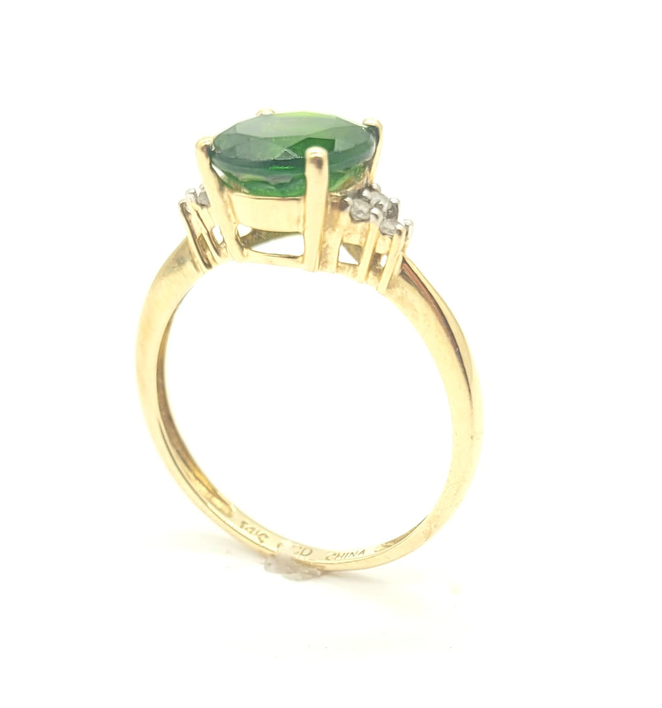 Green Tourmaline Ring - Dick's Pawn Superstore