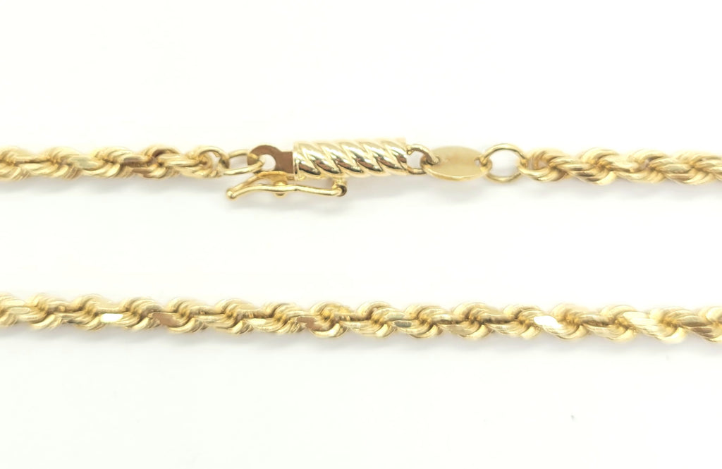 14kt Gold Rope Chain - Dick's Pawn Superstore