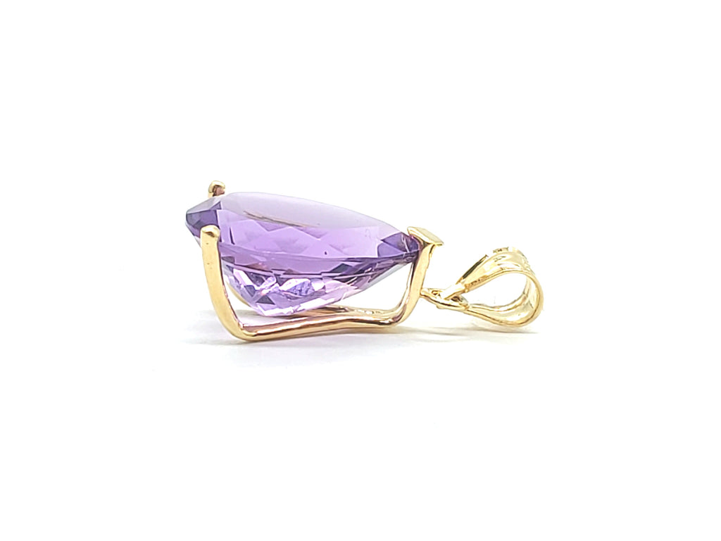 Pear Amethyst Pendant - Dick's Pawn Superstore