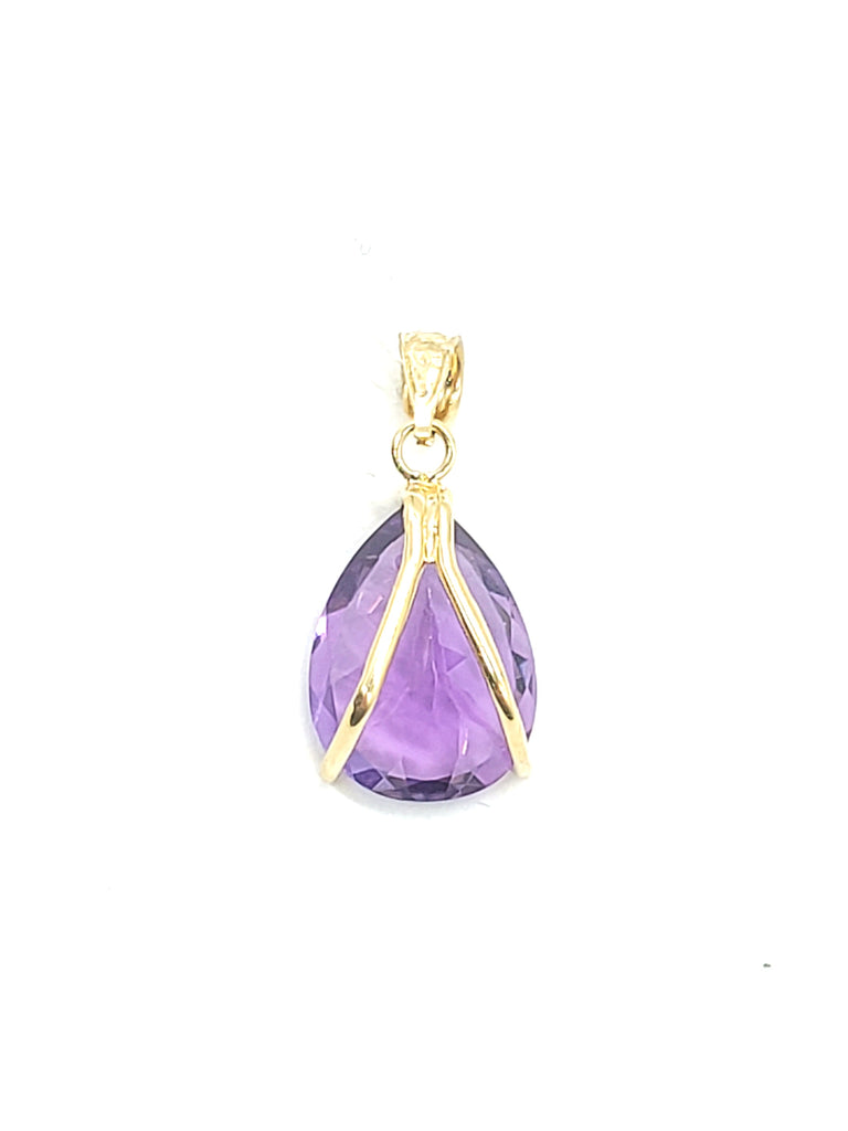 Pear Amethyst Pendant - Dick's Pawn Superstore