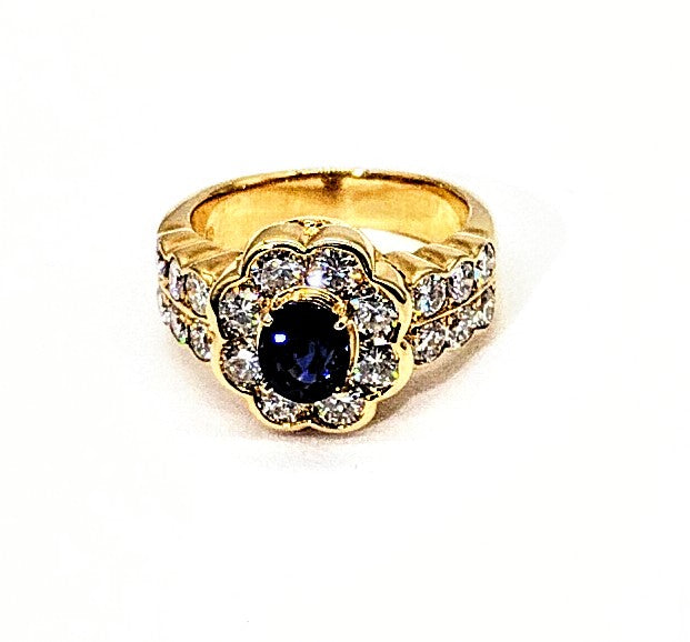 18 k SAPPHIRE RING - Dick's Pawn Superstore