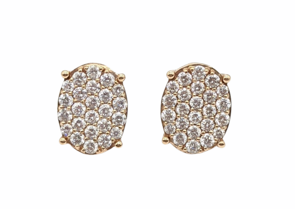1.70 Carat Total Weight Diamond Earrings - Dick's Pawn Superstore