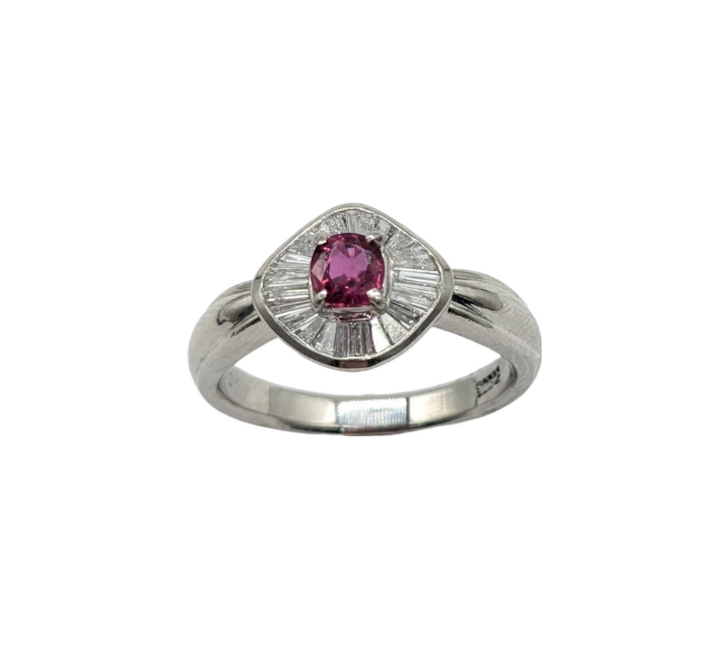 Diamond and Ruby Ballet Ring - Dick's Pawn Superstore