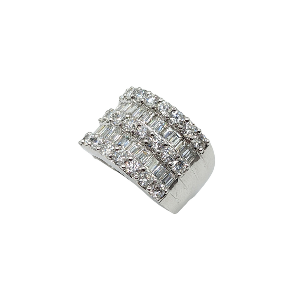 3.35 Carat Total Weight Diamond 5 Row Band - Dick's Pawn Superstore