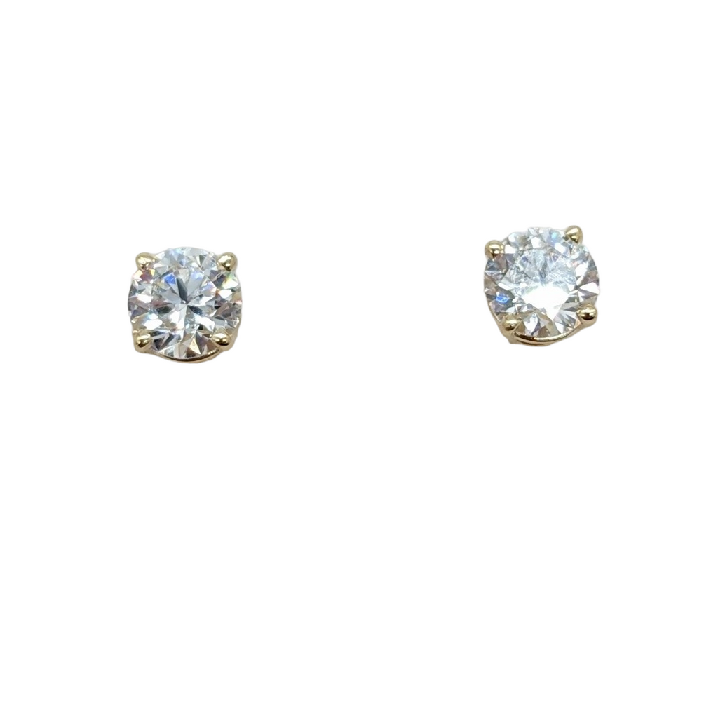1 Carat Lab Grown Diamond Stud Earrings - Dick's Pawn Superstore