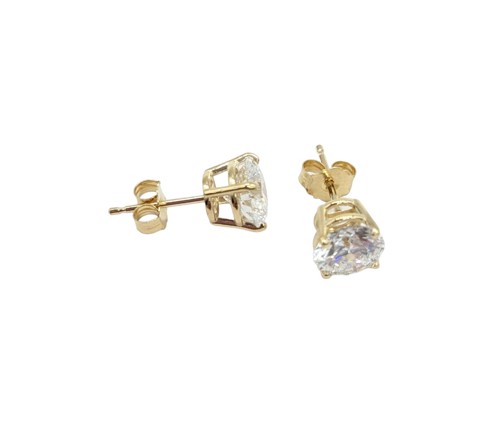 *New* 2.06 Carat Total Weight Lab Grow Diamond Stud Earrings - Dick's Pawn Superstore