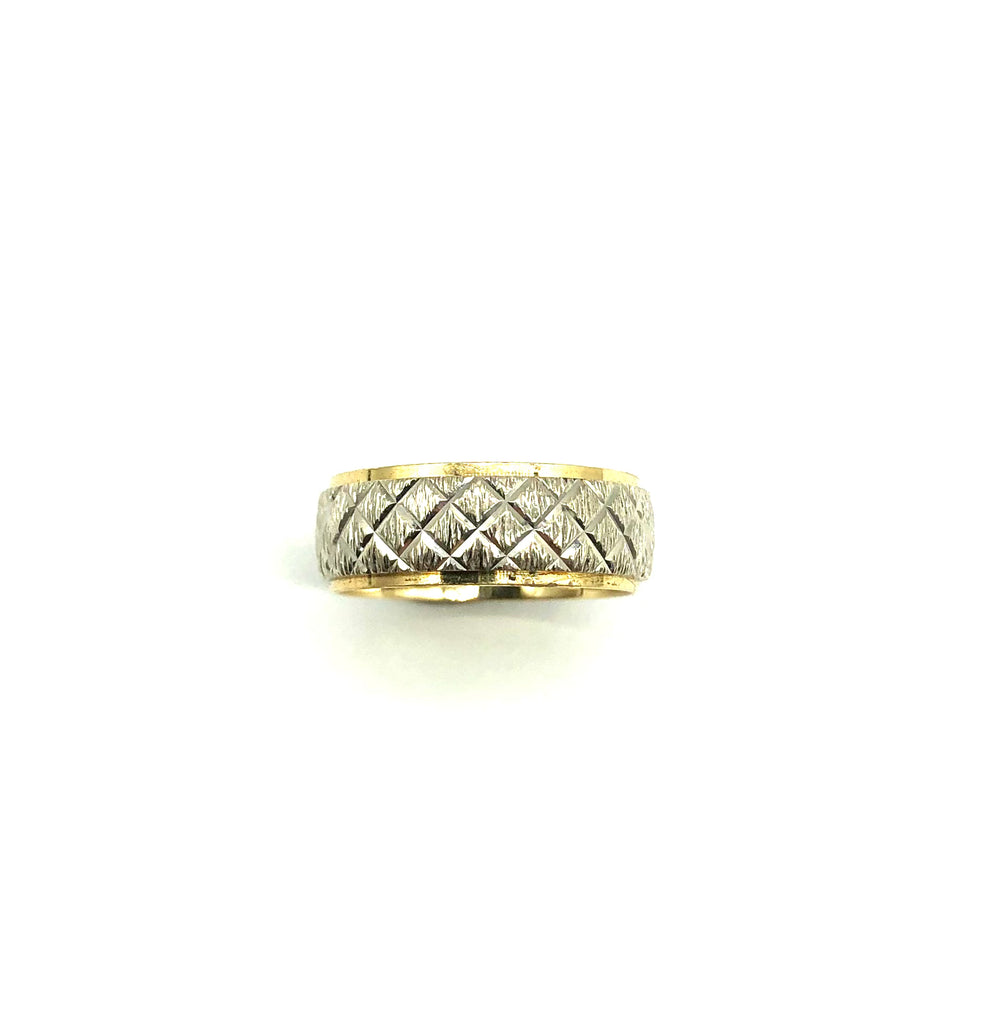 6mm Etched Lattice Style Band - Dick's Pawn Superstore