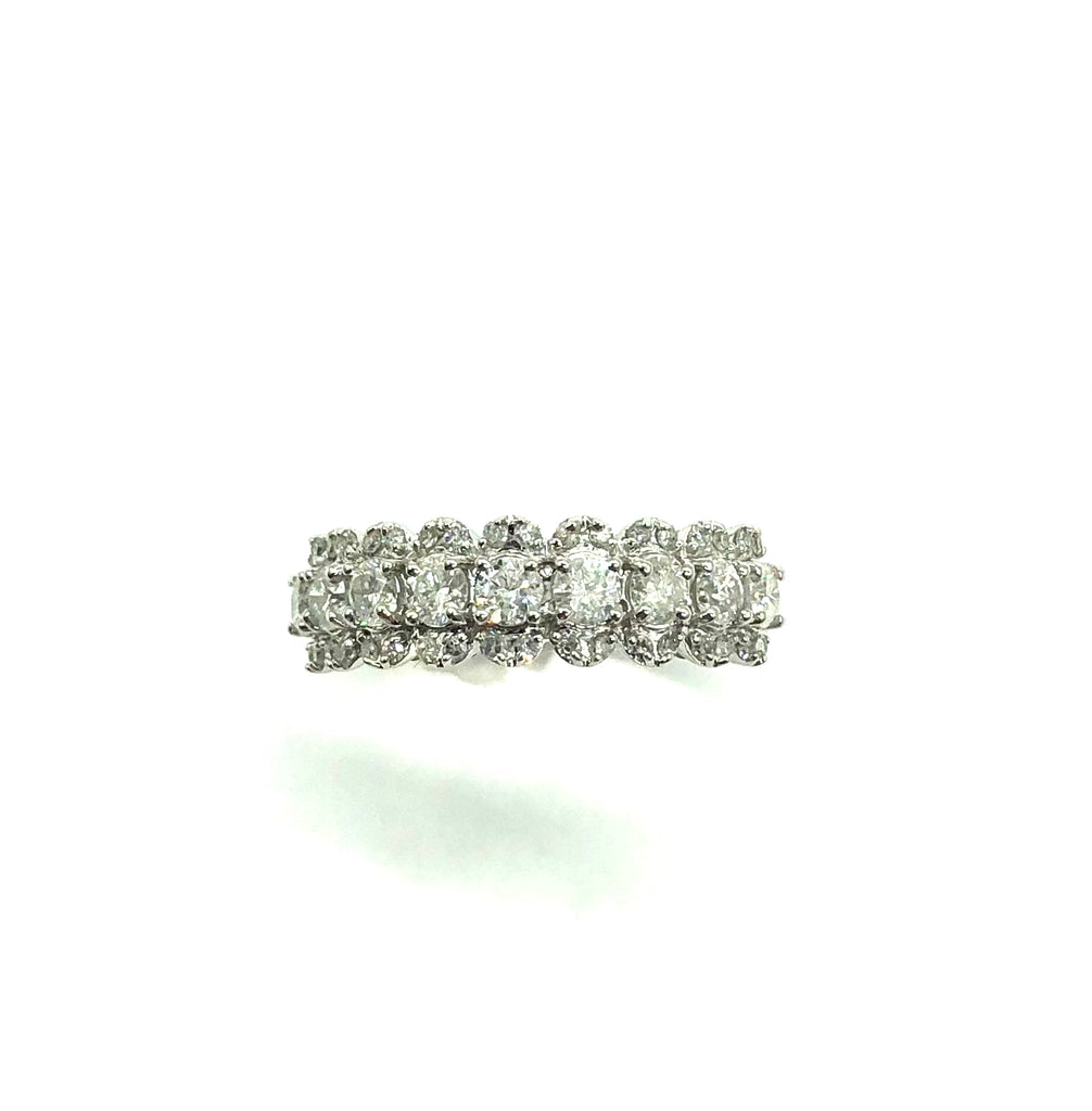 *New* 1 Ctw 3 Row Diamond Ring - Dick's Pawn Superstore