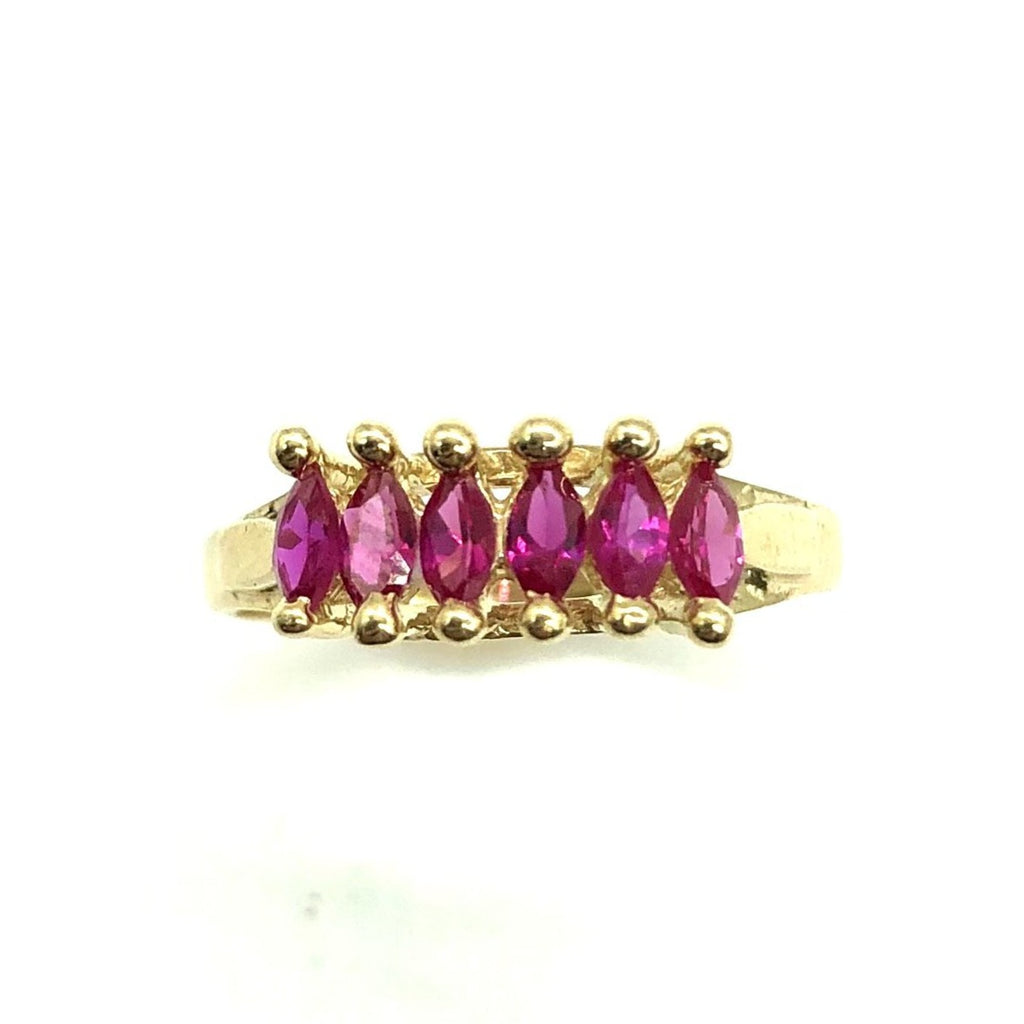 6 Stone Ruby Ring - Dick's Pawn Superstore